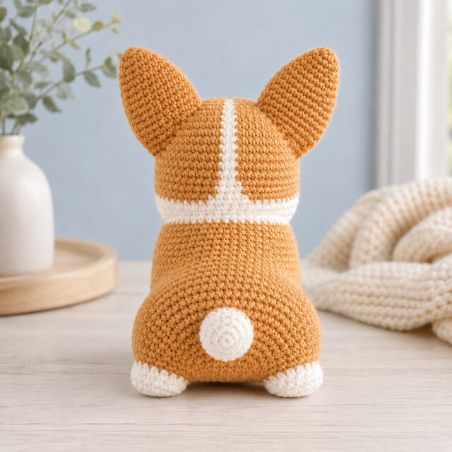 Corgi Crochet Pattern PDF, Corgi Amigurumi Pattern, Crochet Corgi Dog Tutorial, Pembroke Style Corgi, Digital Download - Image 3